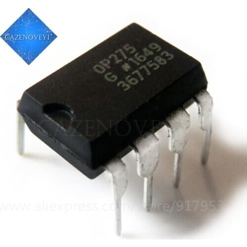 5pcs/lot OP275GP OP275G OP275 DIP-8 Fever Dual Op Amps New Original In Stock