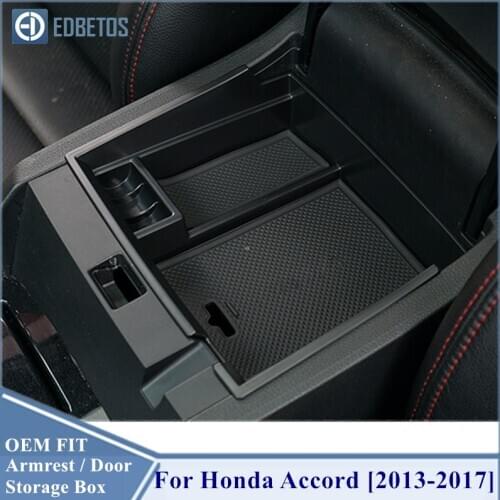 Accord 2013 2014 2015 2016 2017 Armrest Storage Glove Box For Honda Accord Armrest Storage Box Container Accord Accessories