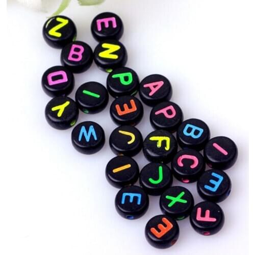 Acrylic Beads Set Children Toys Accessories Girls Mix Color Spacer Beads Kids DIY Bracelet Jewelry Making 1XCA
