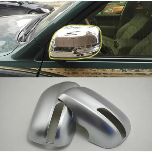Car Accessories Exterior Decoration ABS Rearview Side Mirror Cover Trims 2pcs For Toyota Land Cruiser 2016 Car Styling