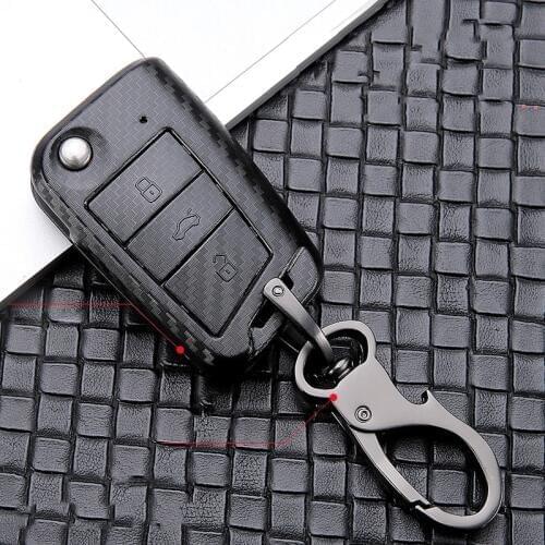 ABS Scrub Car Key Cover For VW Golf 7 Bora Jetta POLO GOLF Passat Skoda Octavia A7 Fabia SEAT Ibiza Leon MK7 Key Protaction Case