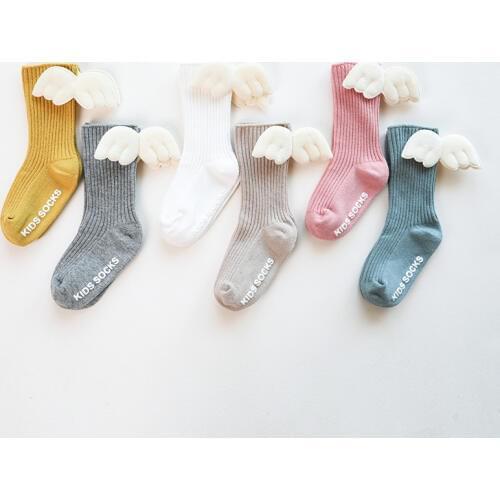 ChildrenS Socks Middle Tube Dispensing Non-Slip Combed Cotton Baby Socks Girl Baby Cute Princess Socks
