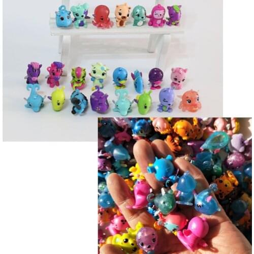 3.5cm Genuine Hatchimals Colleggtibles Figures Toys Models Hatch Magic PVC Animals Pets Horse Action Figure Toys kid Gift 100Pcs