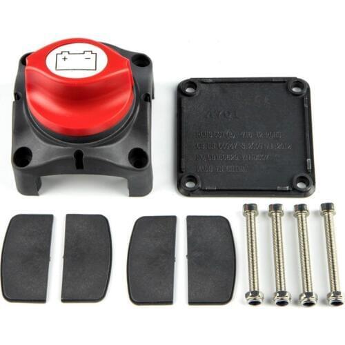 General Motors Battery Isolator Master Cutoff Cuts Off Power Switch 12V/24V Waterproof Cover For Automation Of Truck And Vessel