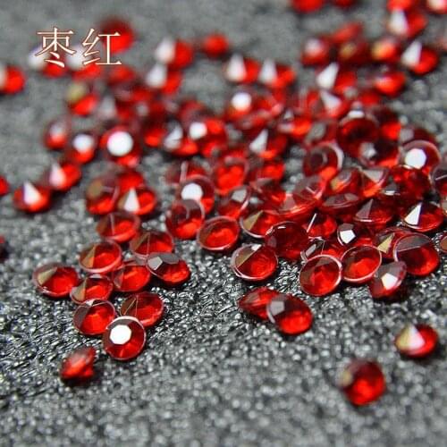 Hot sell! 2000pcs a pack 45mm Acrylic plastic tip drill / wedding or shoe garments diamond / plating silver bottom