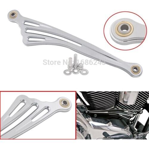 Chrome Motorcycle Wing Gear Shift Lever Shift Linkage For Harley Touring Road King Softail 1984-2019 Street Glide FLHX FLHRC