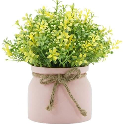 Artificial Flower Nice-looking Beautiful Decorative Fake Vivid Fake Flower Simulation Plant Decor for Home Dried Flowers