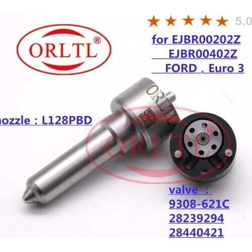 NOZZLE L128PBD INJECTOR VALVE 9308-621c REPAIR KITS (7135-653 ) FOR EJBR00202Z,EJBR00402Z,FORD Euro 3 3S7Q9K546AA RM3S7Q9K546A