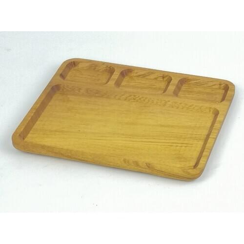 Natural-Wooden Presentation Tray-Solıd Wood-Whole Wood-One Pıece-Unpolıned-Durable- Qual-Made in Turkey / Shipping from Turkey