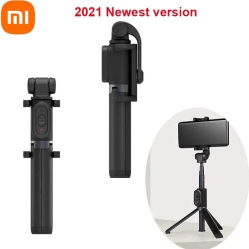 2021 New Xiaomi Mi Bluetooth Selfie Stick Tripod Portable Zoom Foldable 360 Degree Rotating Stand Phone Remote Handheld Monopod