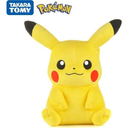 Original 20cm Pokemon pikachu ピカチュウ Plush Toy Cute Cartoon Squirtle Kyogre Plush Doll Big Doll Pillow Rag Doll Child gift