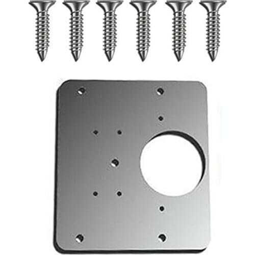 2021 Hot Hinge Repair Plate for Cabinet Furniture Drawer Window Stainless Steel Table Plates scharnier Door Hinger Accessories