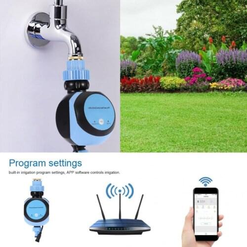 Smart Garden Watering Timer Ball Valve Automatic Wifi Electronic Water Timer Home Garden Irrigation Timer Watering System