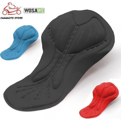 WOSAWE men motorcycle Cycling Gel Pads Shorts Female Bike Riding Base Outdoor Racing Lady Biking Underwear Silica Pad