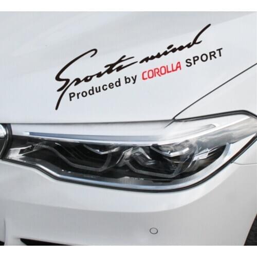 Auto Lamp Eyebrow Decal Vinyl Sport Headlight Car Decor Stickers For Toyota Corolla Accessories Car Styling
