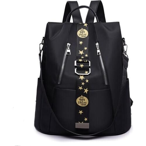 Anti-theft Women Backpack School Bags For Teenager Girls Zipper Femme Mochila Feminina Backpack Fashion Sac A Dos