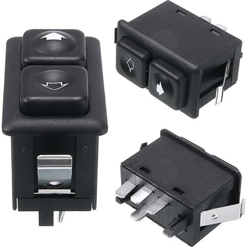 1pc Black 5 Pin Power Car Window Switch For BMW E23 E24 E28 E30 61311381205 Auto Interior Parts