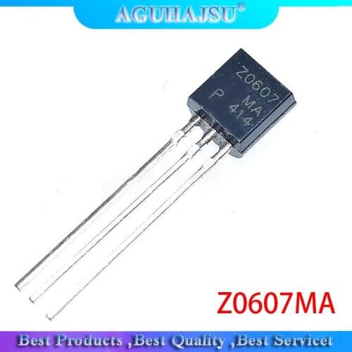 20pcs Z0607MA Z0607 TO-92 Triacs 0.8 Amp 600 Volt new original