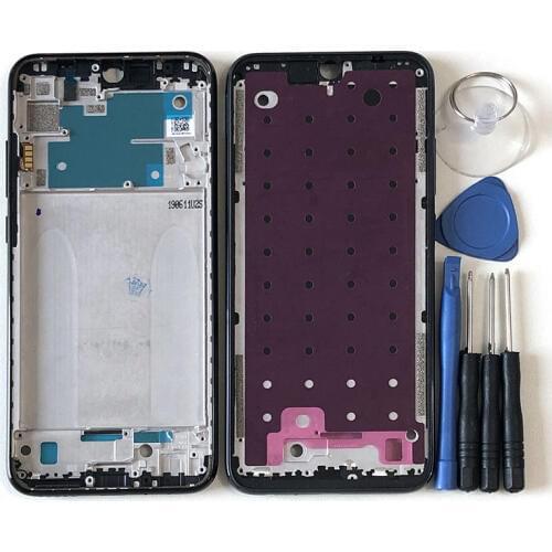 6.3" Original M&Sen For Xiaomi Redmi Note 8T Front Bezel Frame Plate/ Middle Housing With Side Keys For Xiaomi Redmi Note 8T