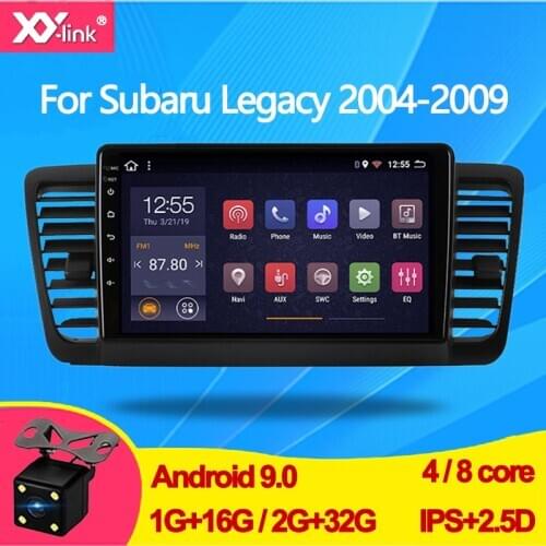 9" Android 9.0 car radio gps navigation system FOR Subaru Legacy 2004-2009 multimedia player audio autoradio stereo no 2 din