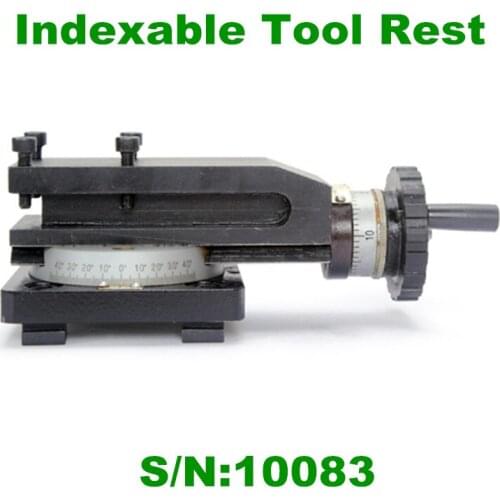 Free Shipping S/N:10083 Indexable Tool Rest/Horizontal Slider/SIEG C1/M1/C1A Tool Holder high quality