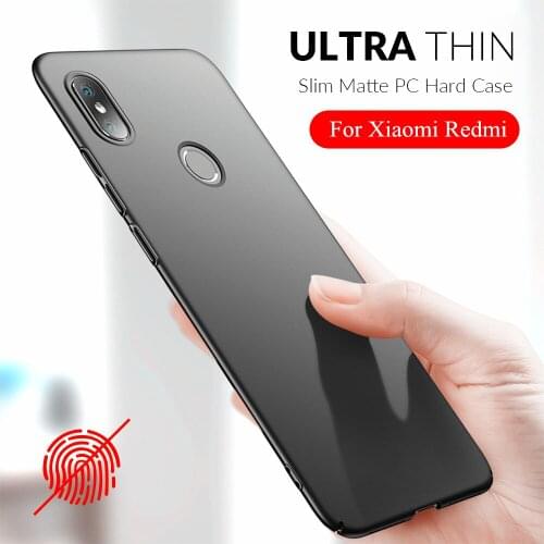 Case For Xiaomi Redmi Note 8T 8 Pro 7 7A Slim Hard PC Anti-skid Matte Back Cover For Coque Xiaomi Mi 9T Pro 9 8 SE A3 Lite A2
