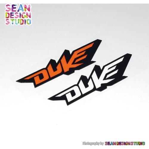 For KTM duke 200 250 390 690 790 990 1290 Helmet Motorcycle Motor Bike Sticker Decals Waterproof 23