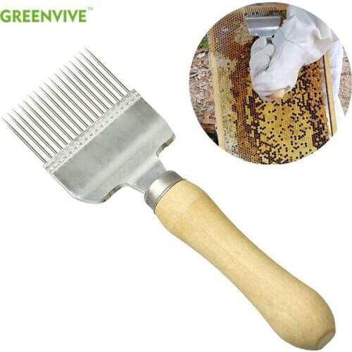 Beekeeping Tools Honey Knife for Beekeeper Equipment Honey Scraper Bee Shovel Comb Combination Uncapping Fork Multi-function