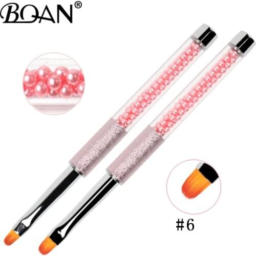 BQAN Nail Brush Nail Art Manicure Gel Brushes Line Flower Pencel Dotting Painting Design Acrylic Nail Brush For Gel Polish