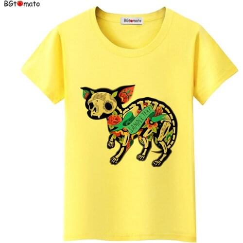 BGtomato Creative Design Cool Art Shirts Womens New Brand Fashion T Shirts Brand Good quality comfortable casual tops