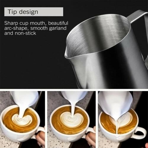 Kitchen Stainless Steel Milk Frothing Jug Espresso Coffee Pitcher Barista Craft Art Coffee Latte Milk Maker Pot