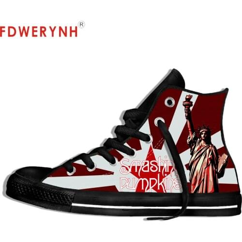 Mens Canvas Casual Shoes THE SMASHING PUMPKINS MELLON COLLIE AND THE INFINITE SADNESS Customize Pattern Color Lightweight Shoes