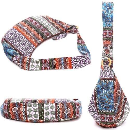 New Women Vintage Ethnic Shoulder Bag Crossbody Bags for Women Girl 2018 Boho Tote Messenger Bags