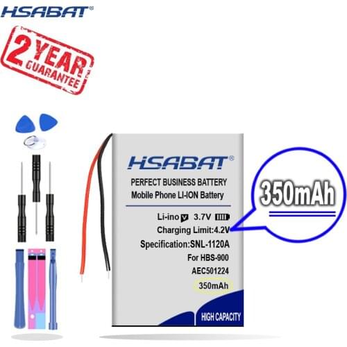 New Arrival [ HSABAT ] 350mAh AEC501224 Replacement Battery for LG HBS-900 HBS-910 HBS-1100 Bluetooth Earphone Headset