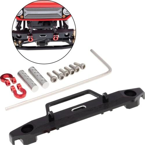 Front Bumper for Axial SCX24 AX90081 DEADBOLT 1:24 RC Crawler Upgrade Parts, Easy to Replace