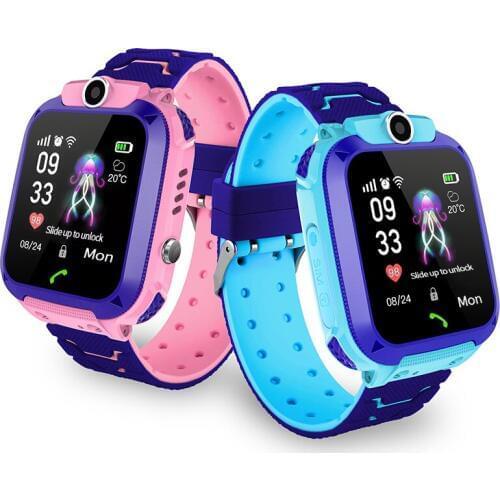 Hot 2019 smart watch kids waterproof gps camera sos button two way calling