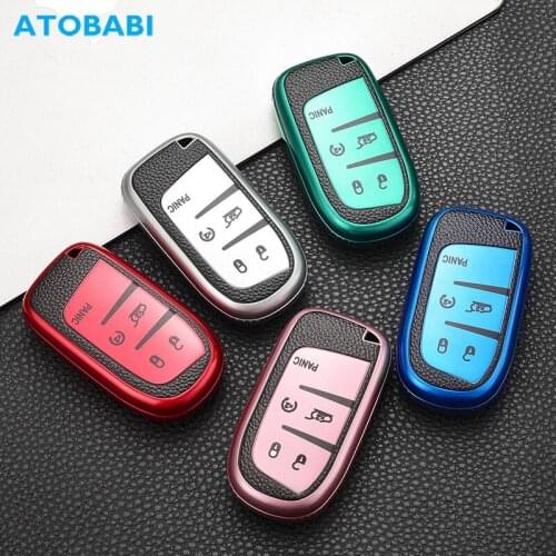 TPU Car Key Case 5 Buttons Remote Control Protector Cover For Dodge Challenger Charger Jeep Grand Cherokee Compass Chrysler Fiat