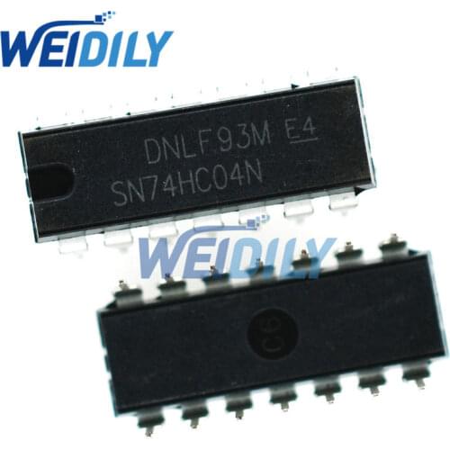 10PCS/LOT 74HC04 DIP14 74HC04N SOP SN74HC04N SN74HC04 DIP IC DIP-14
