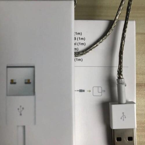 100pcs/Lot 1m/3ft High Quality OEM OD:3.0mm Data USB Charger Cable With New Retail Packaging Green Lable