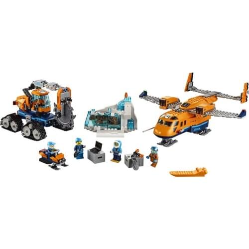 10996 City Polar Arctic Adventure Adventure Supply Aircraft 60196 Children Assembled Building Block Toy Gifts
