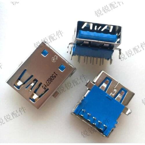 2-5pcs)Laptop motherboard USB 3.0 socket protection USB3.0 female connector for Acer Aspire ZC 606 and ASUS n73jf N73 Q n73jg