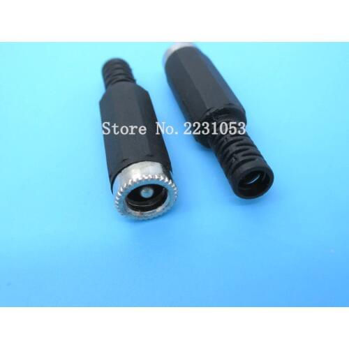 5PCS/LOT 2.5mm x 5.5mm Female DC Power Socket Jack Connector Adapter YX-5.5-2.5MM
