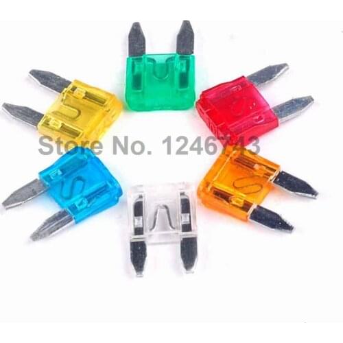 60PCS/LOT Medium Blade Fuse Assortment Auto Car Motorcycle SUV FUSES Kit APM 5A 10A 15A 20A 25A 30A EACH 10PCS