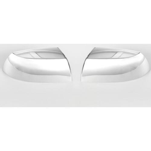 For Toyota Tundra 14-17 2Pcs ABS Exterior Car Styling Side Rearview Backup Mirror Cover Trim Decor Frame Sticker Moulding