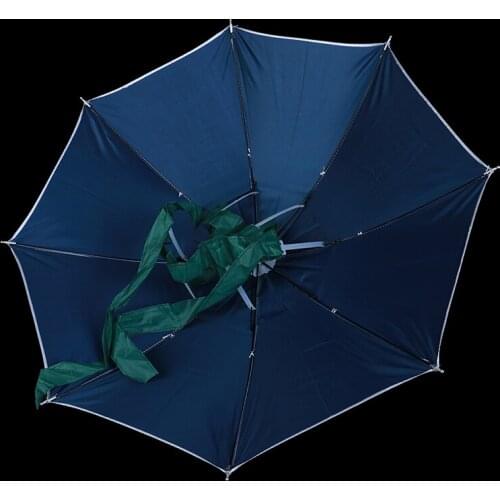 1 PC Foldable Headwear Sun Umbrella Hats Cap Hands Free for Fishing Hiking Beach Camping Outdoor Sport