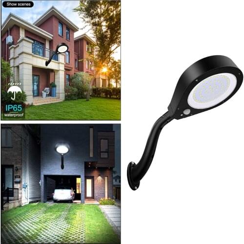 LED Solar Street Light Outdoor Led Light Solar Lamp Waterproof for Front Door, Yard, Garage, Garden, Street