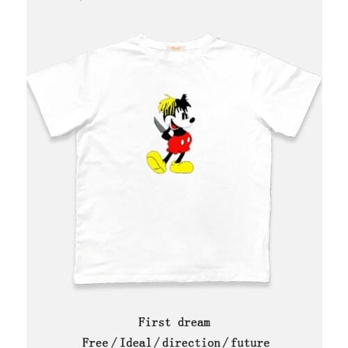 T Shirt Men Women Hip Hop T-Shirt XXXTENTACION Swag Cotton Tshirts Spoof Anime Print Tee Shirt Ins Hot XXXTENTACION Revenge Tops