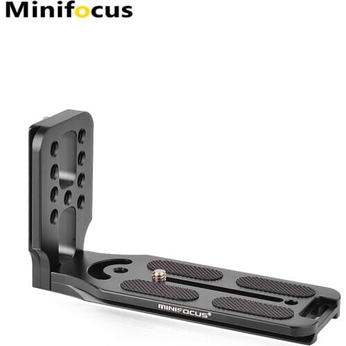 DSLR Camera L Bracket Vertical Horizontal Switching Tripod Head Quick Release Plate Arca Swiss for Digital Camera Stabilizer