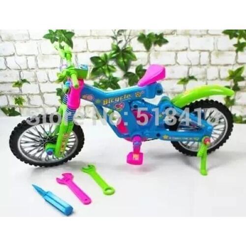 Fancy Disassembling Assembles Toy Oversized Removable Bike The Boy Baby Toys 2021