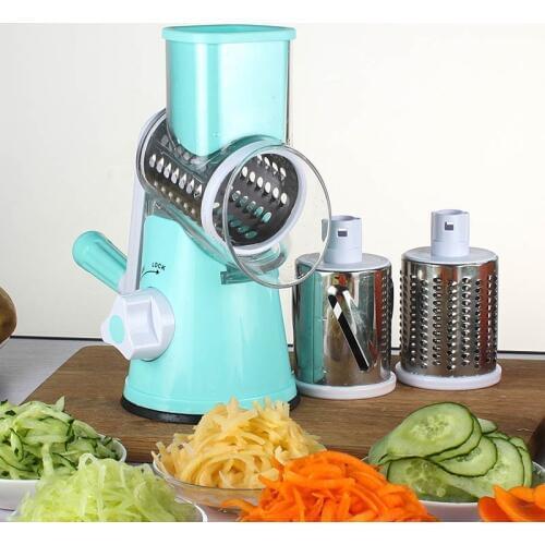 Multifunctional Vegetable Chopper Hand-operated Vegetable Cutter Cheese Shredder Device Kitchen Gadgets Accessories
